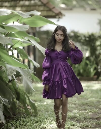 Purple dress (2427)